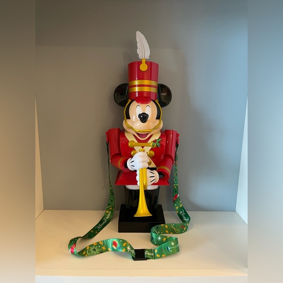 Walt Disney World 2023 Mickey Christmas Party Exclusive Popcorn Bucket - Picture 2 of 5
